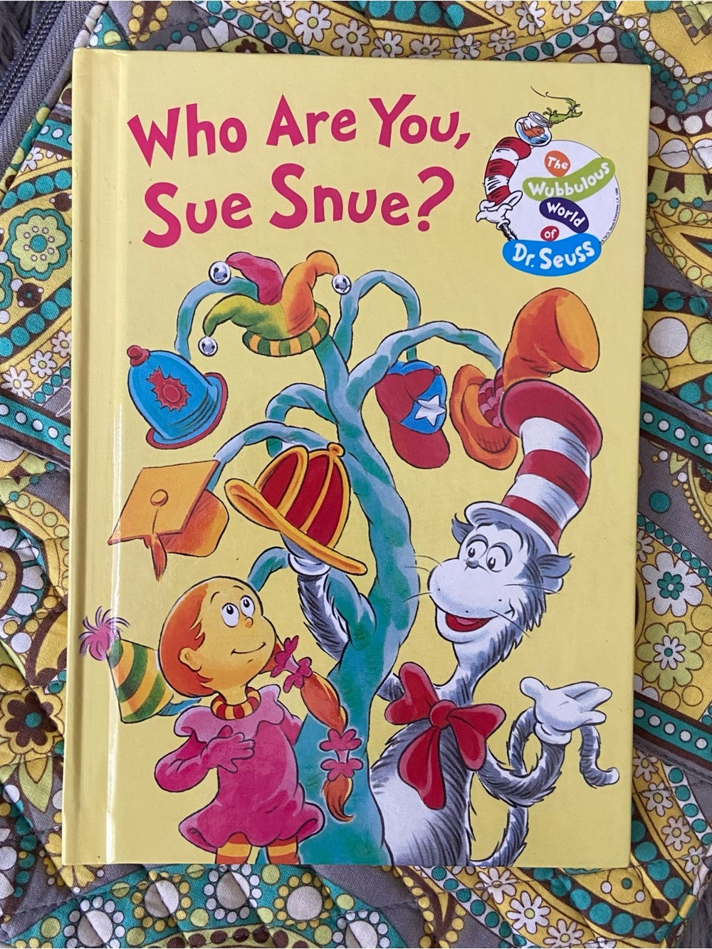 Who Are You, Sue Snue? 1997 1st Edition 1st Print Dr. Seuss Grolier BK Club VTG